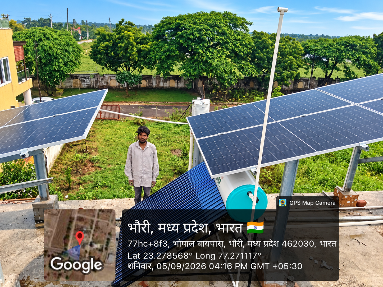 Solar installation completed by SOLNEX